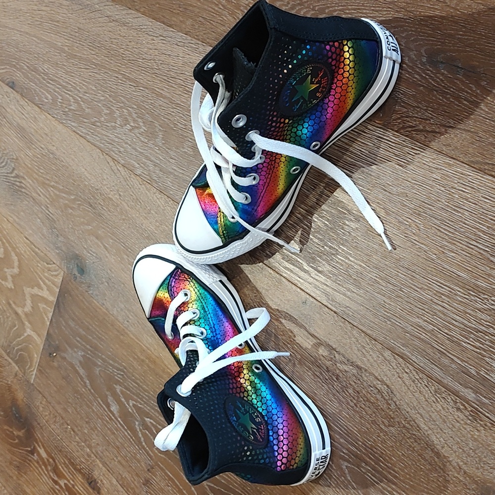 CONVERSE CHUCK TAYLOR ALL STAR KALEIDOSCOPE SNEAKER BRAND NEW - Picture 3 of 10